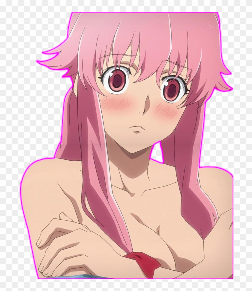 Mirai Nikki Render Photo - Anime Fans Weird Clipart #1925781