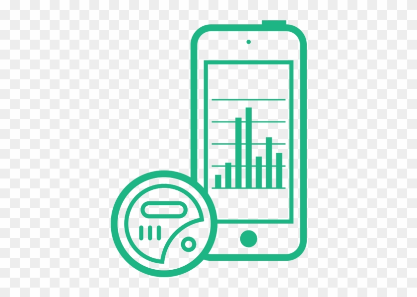 Personalized Communications - Smart Energy Meter Icon Clipart #1925874