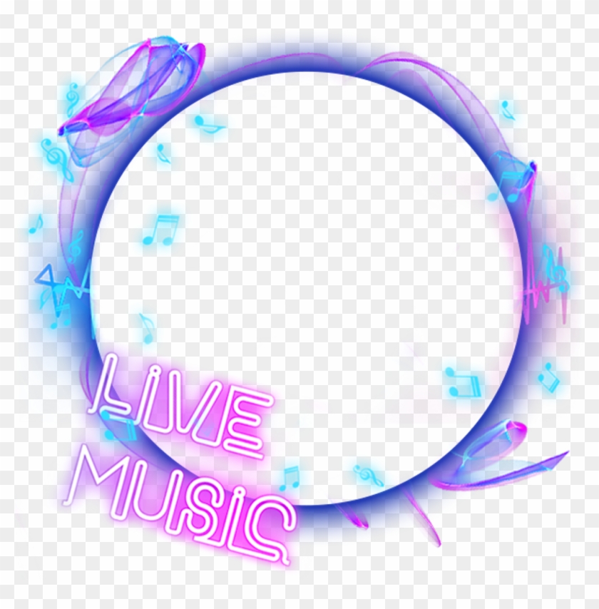 #border #music #note - Circle Clipart