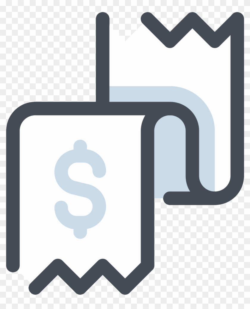 Receipt Dollar Icon - Receipts Png Clipart