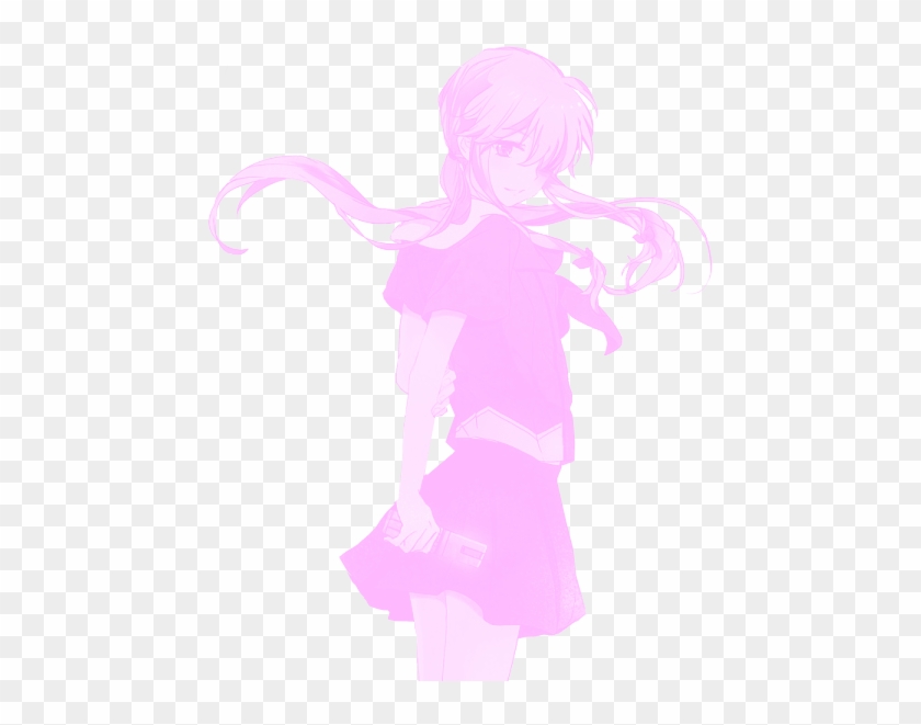 Love Me // Yuno Gasai // Transparent // Don't Remove - Yuno Gasai Yuri Transparents Clipart