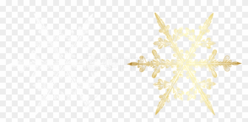 Deco Snowflakes Png - Motif Clipart