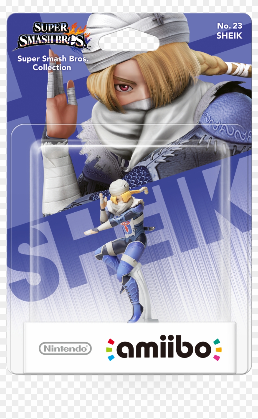 Amiibo - Sheik Amiibo - Sheik Smash Bros Amiibo Clipart
