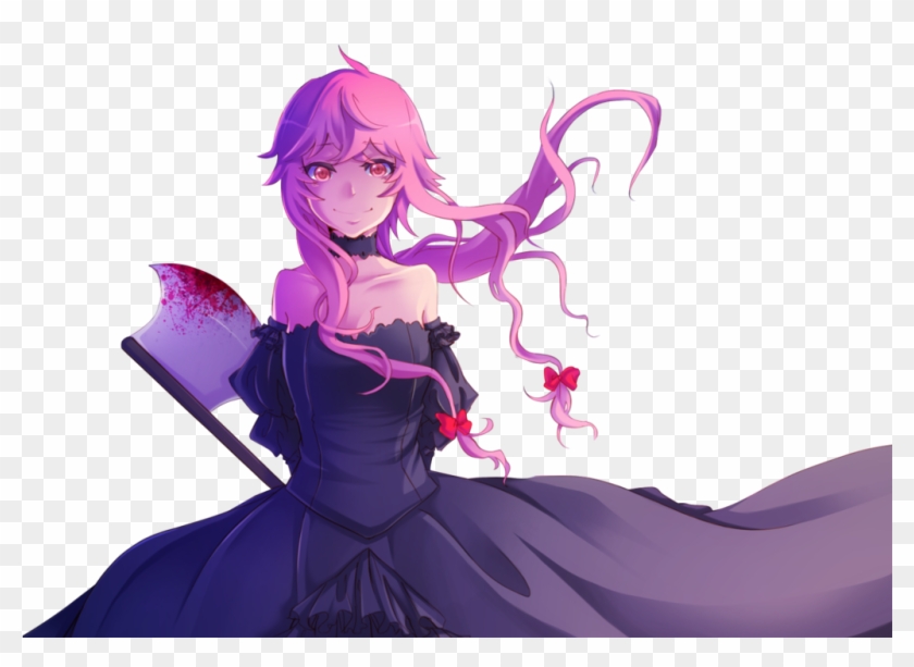 #yuno #yuno Gasai #yuno Gasai #yunogasai #future Diary - Mirai Nikki Yuno Fan Art Clipart