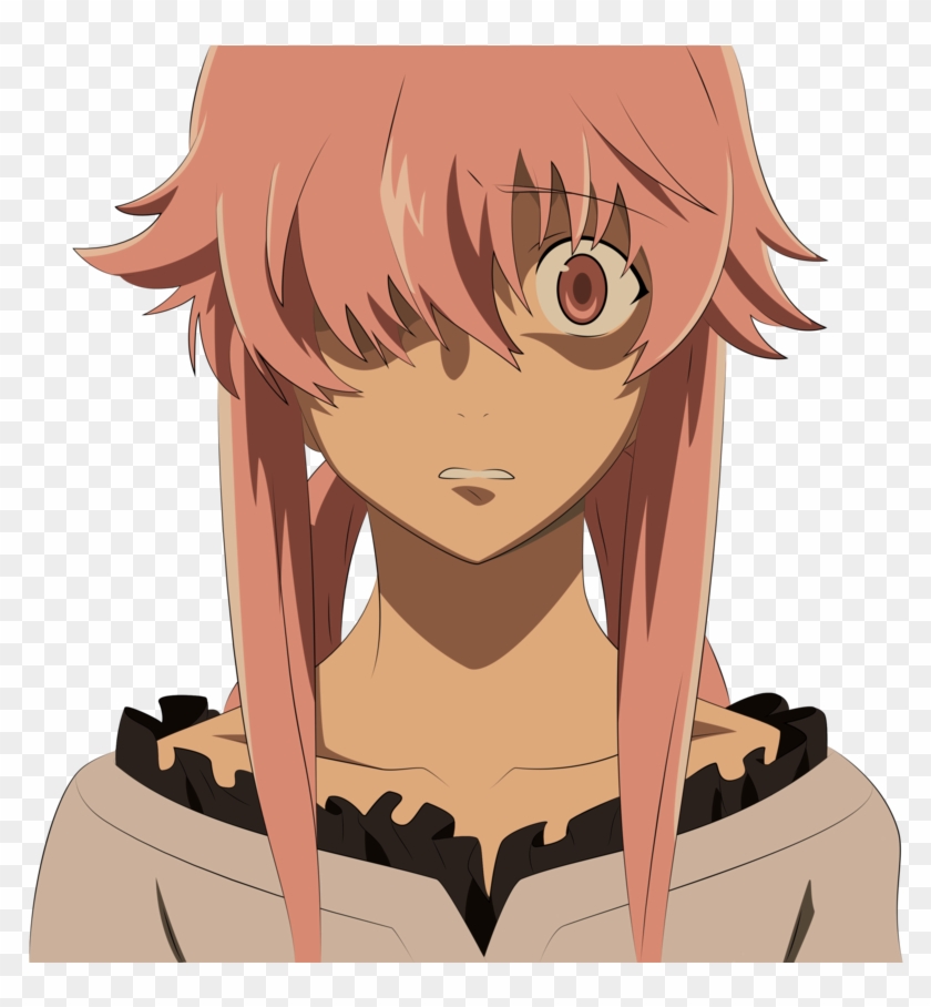Is This Your First Heart - Mirai Nikki Yuno Clipart #1927013