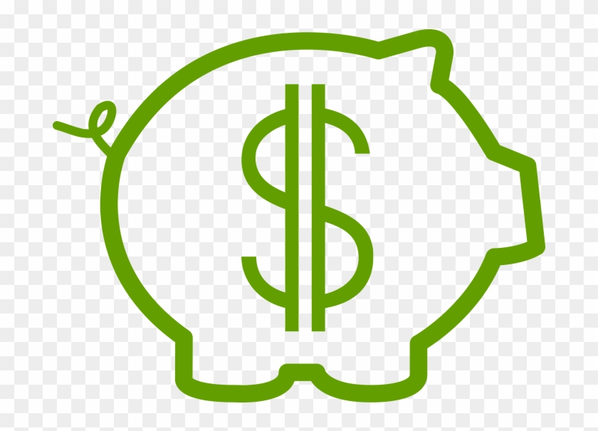 Icon Of A Piggybank Indicating That There Are Several Clipart #1927192