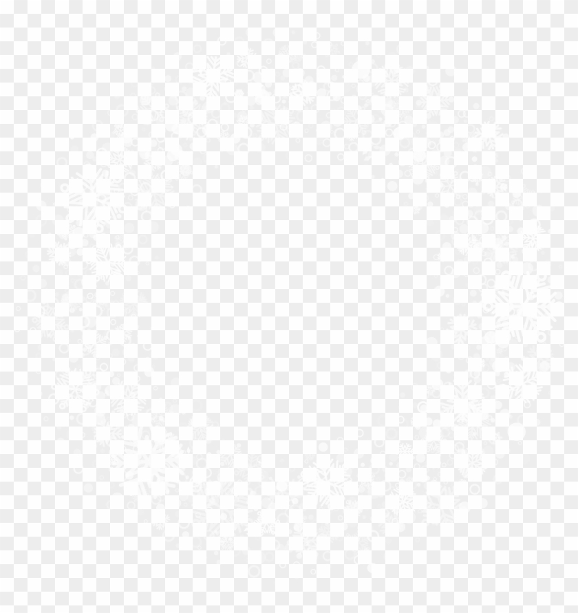 Snowflakes Round Decorative Png Clip Art Image Transparent Png #1927246