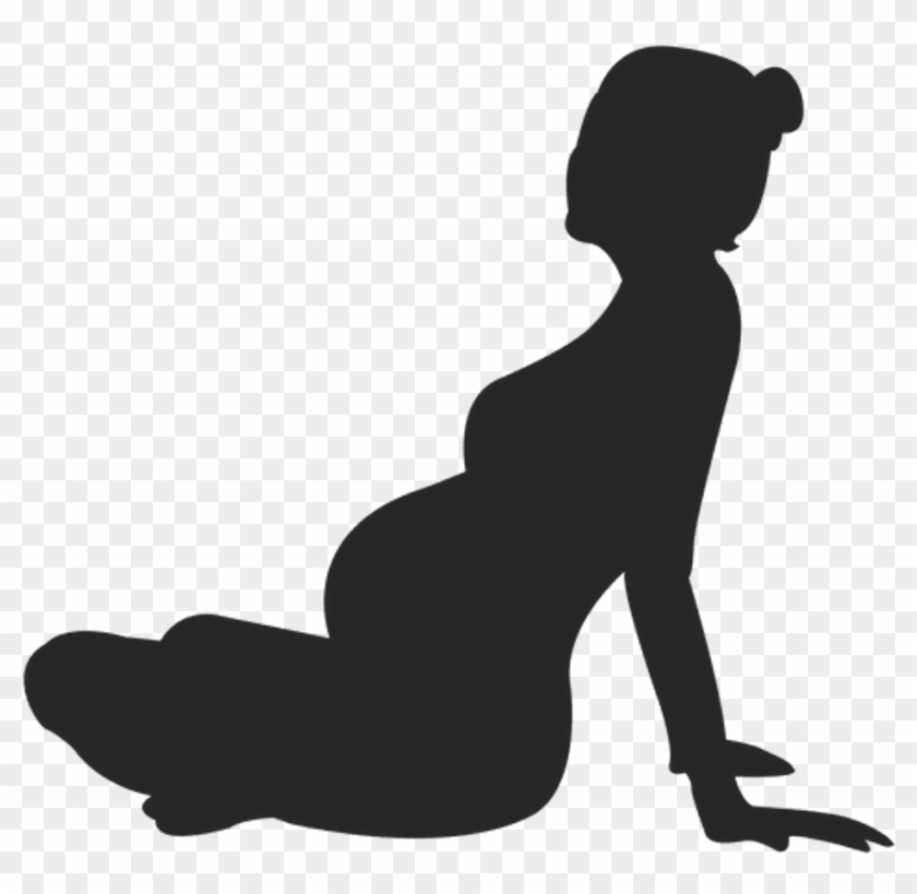 #silhouette #pregnant #woman #freetoedit Clipart #1927308