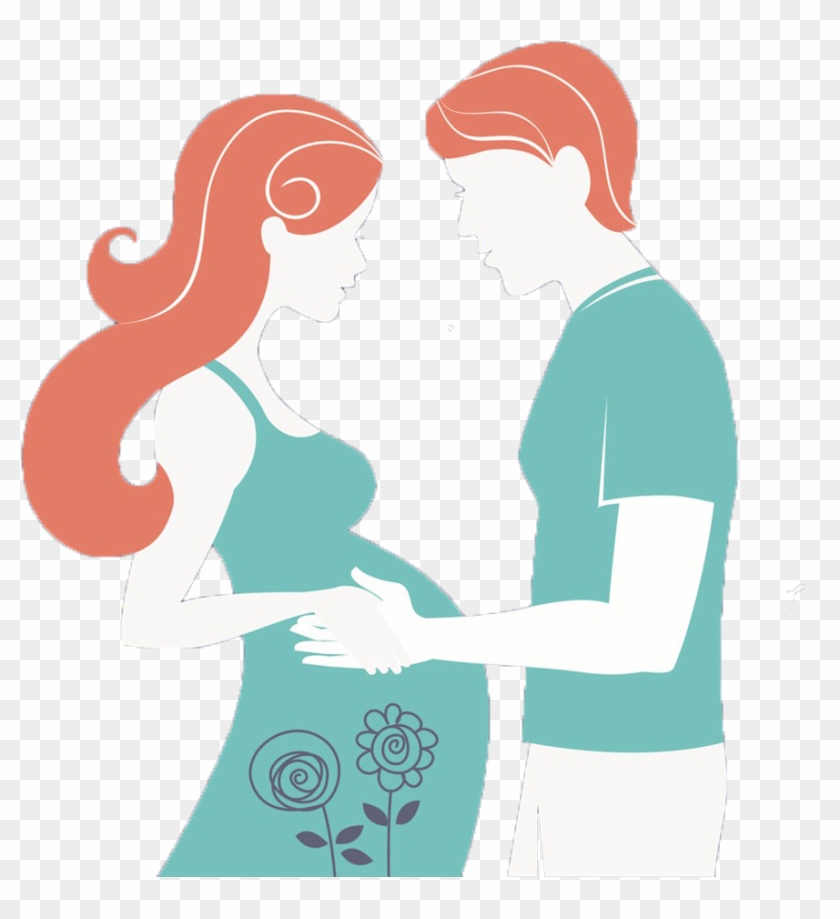 Banner Library Library Clipart Of Pregnant Woman - Png Download