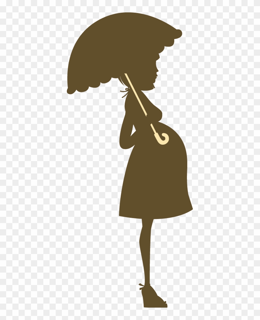 Grávida E Bebê - Desenho De Gravida Para Chalkboard Clipart #1927487