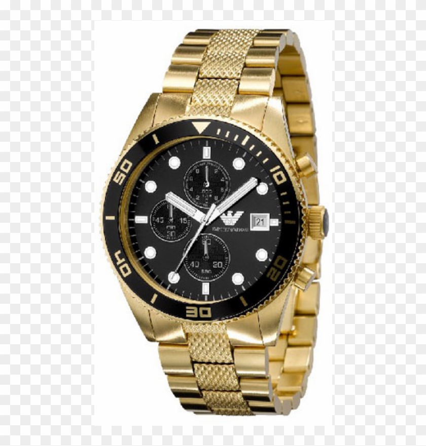 Gold Watch Png - Claiborne Watches Clipart #1927657