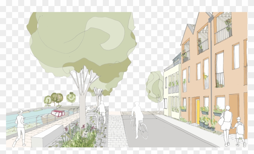 Sarah Wigglesworth Architects Trent Basin Basin Elevation - Illustration Clipart #1928318