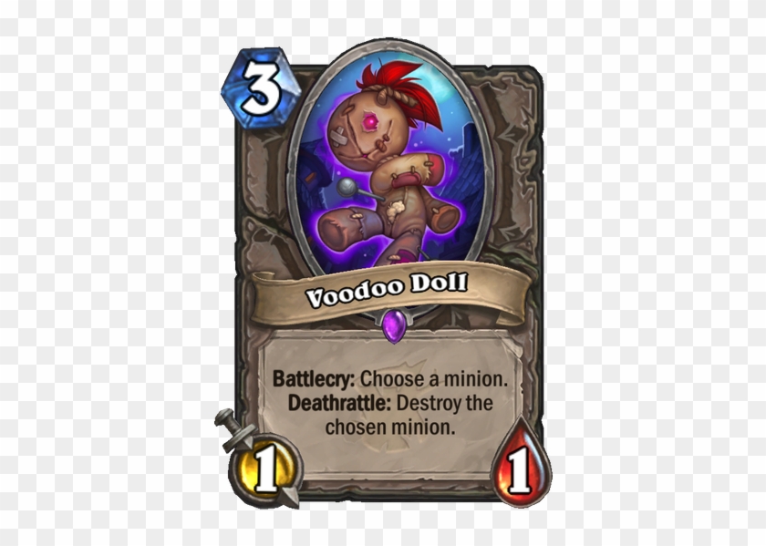 Voodoo Doll - 3 1 Charge Hearthstone Clipart #1928816