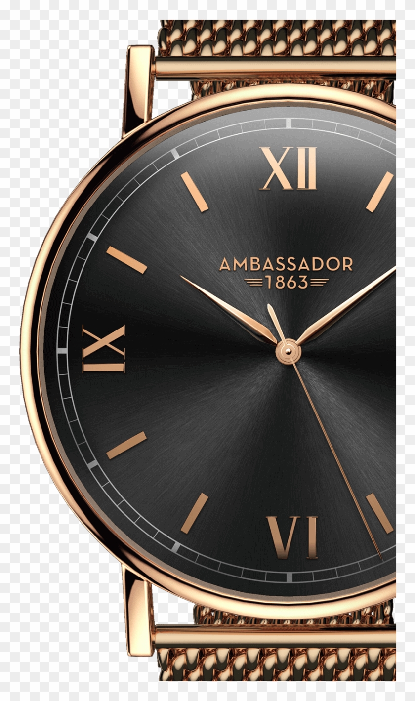 Meet The Rose Gold Color Scheme - Mens Luxury Watch Clipart
