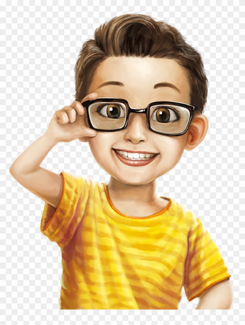 Chinese Cartoon Characters English Yue Children Clipart - Png Chinese Children Transparent Png