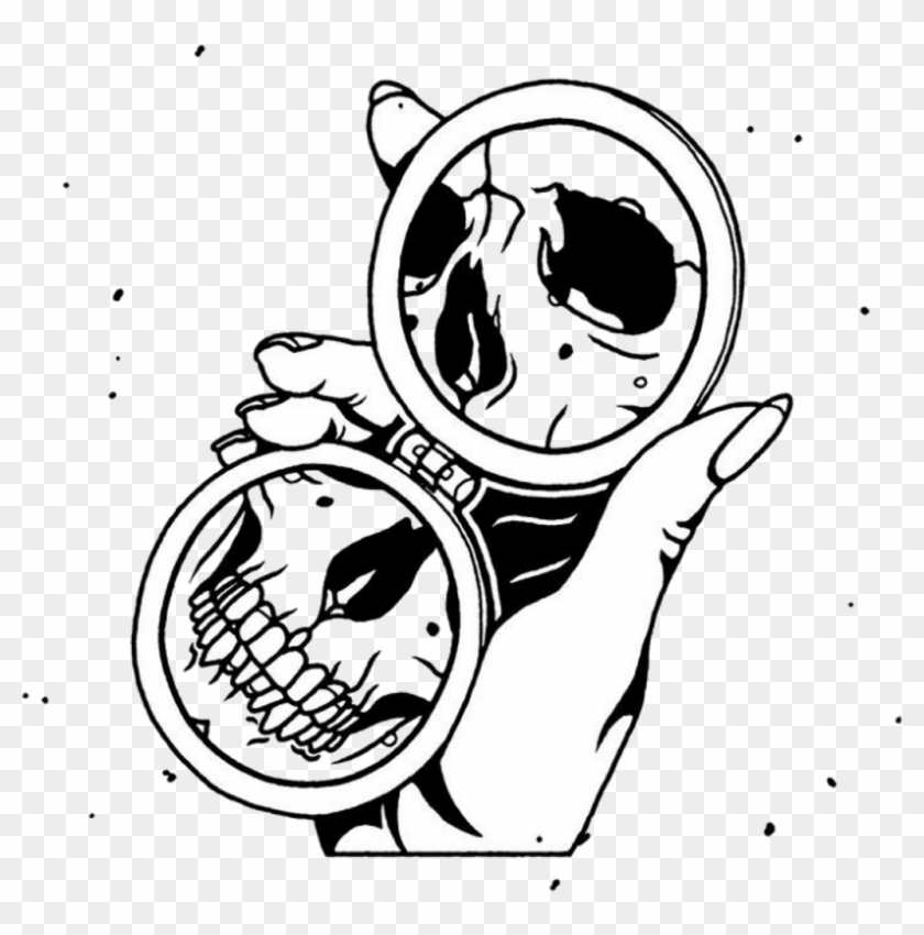 #png #skull #caveira #makeup Clipart #1929829