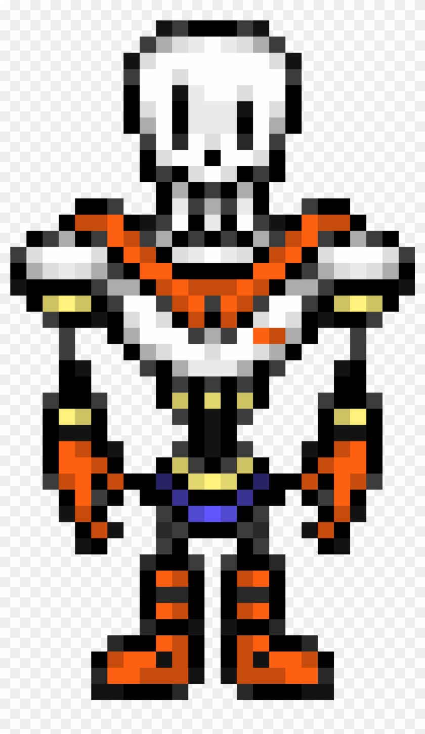 Papyrus Overworld - Pixel Art Papyrus Grid Clipart