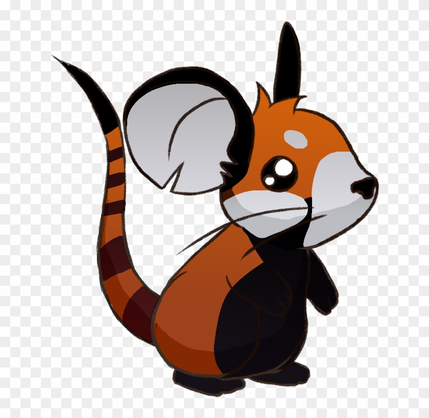 Drawn Red Panda Transformice Clipart