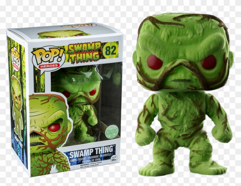 Swamp Thing Flocked & Scented Pop Vinyl Figure - Swamp Thing Funko Pop Scented Clipart