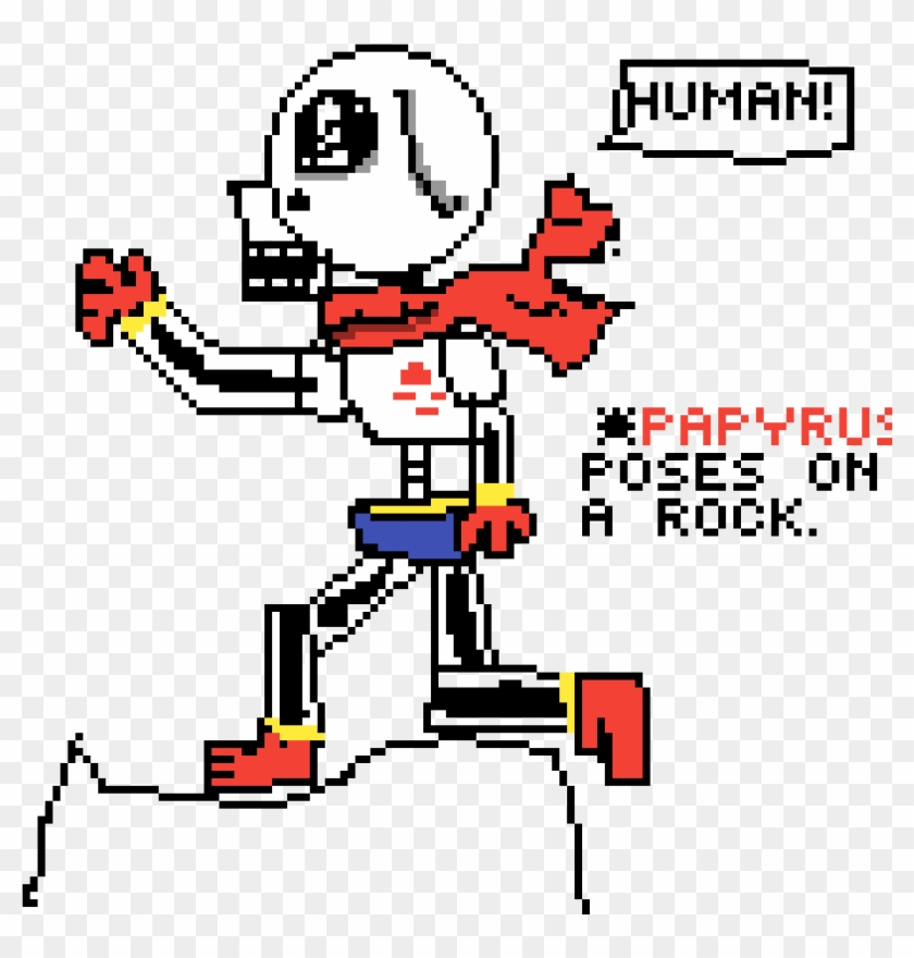 Papyrus The Skeleton Undertale Clipart #1931279