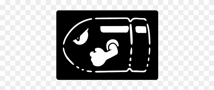 Bu Bu Bullet Bill Clipart #1931990