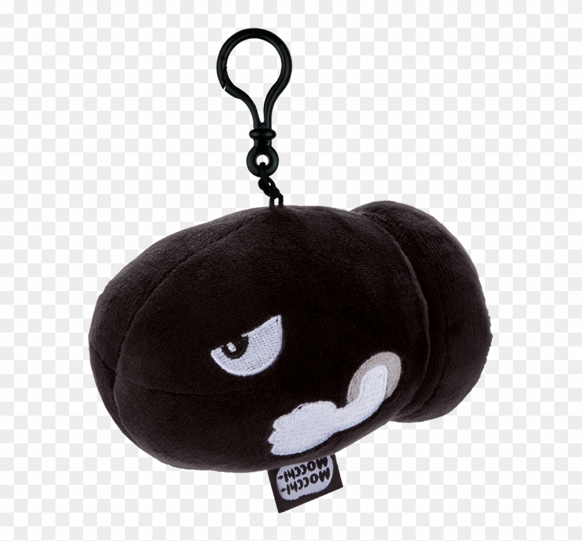 Bullet Bill Mocchi Mocchi 4” Clip On Plush - Png Download