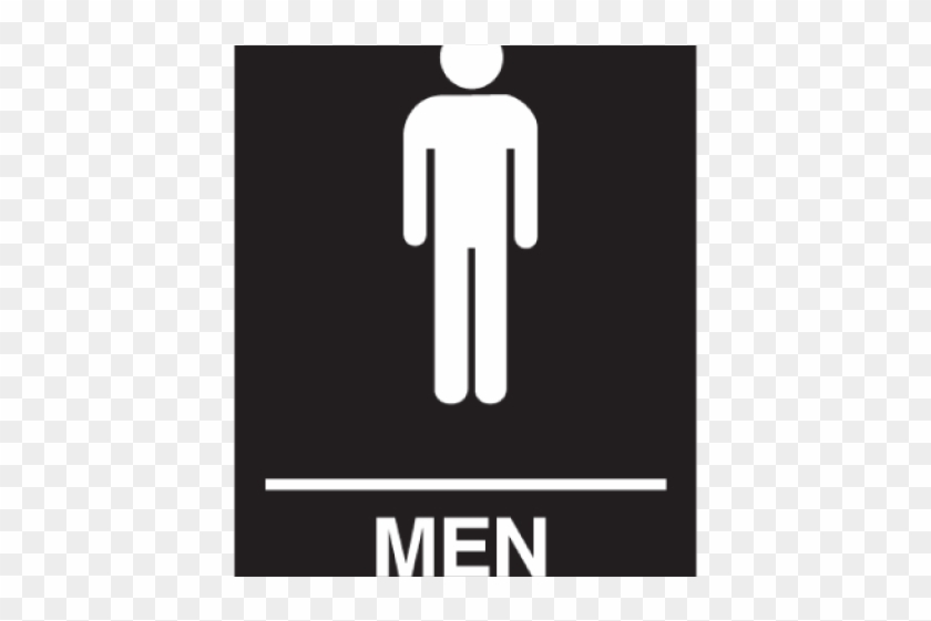 Mens Bathroom Sign Clipart