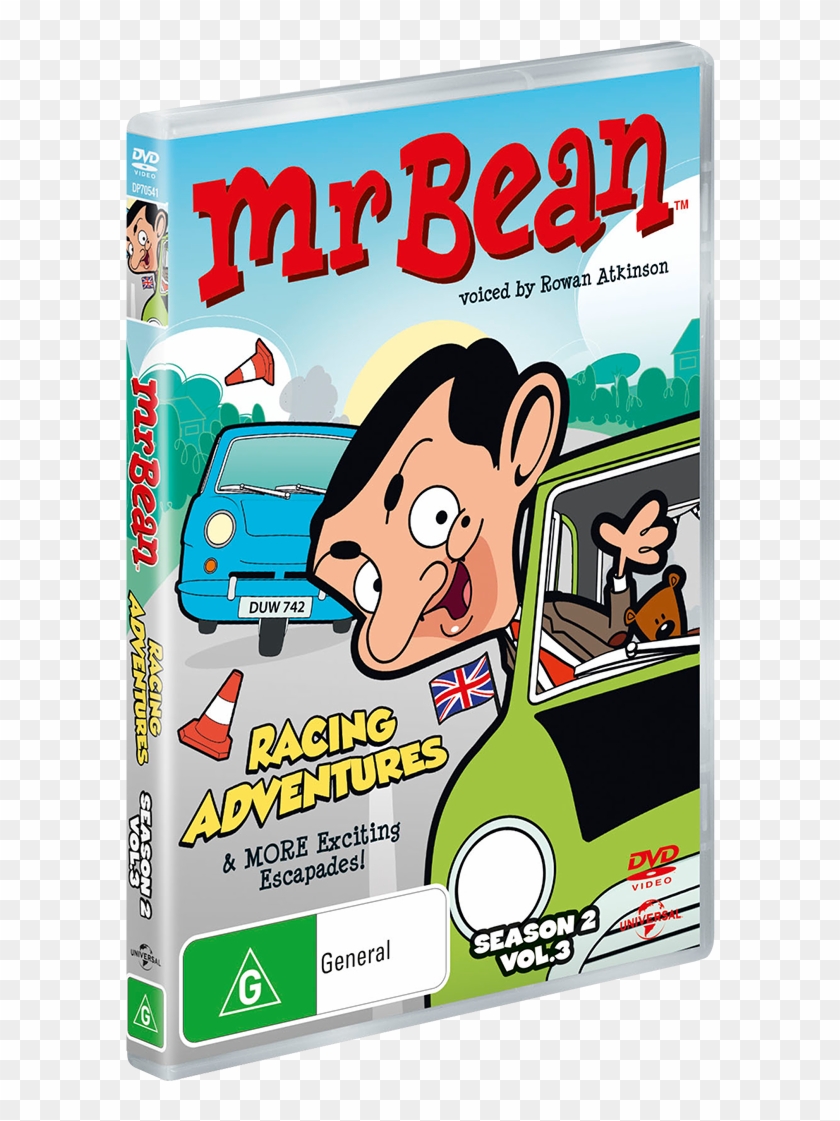 Mr Bean Animated Dvd Clipart #1932398