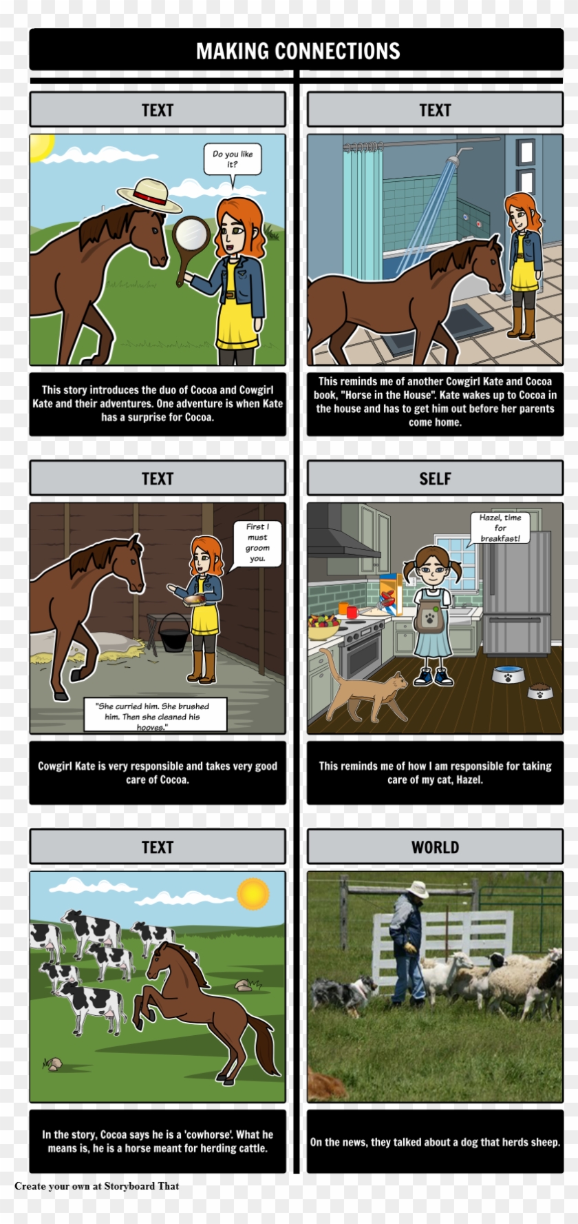 Cowgirl Kate And Cocoa Clipart