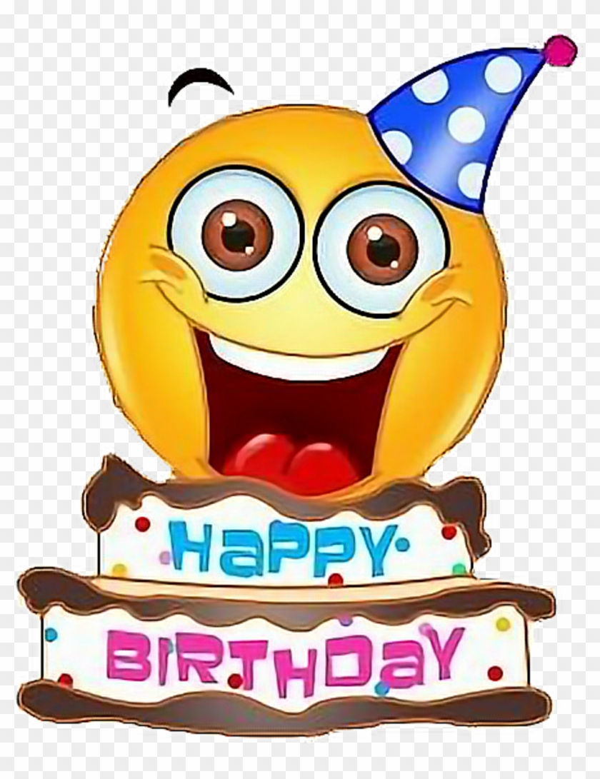 #emoji #birthday #happy #text #happybirthday #freetoedit Clipart
