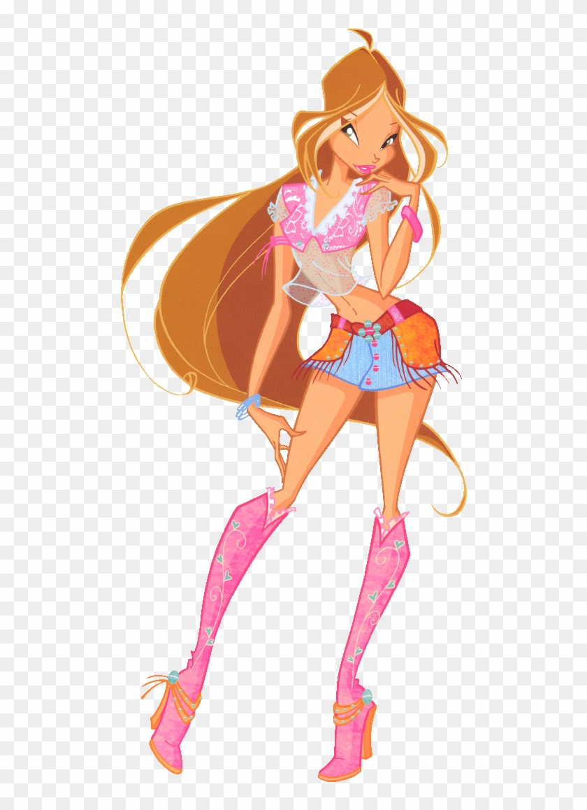 Flora Season 4 Cowgirl Clipart #1932738