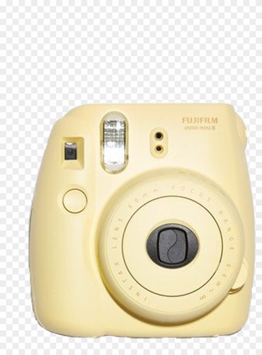 #yellow #aesthetic #camera #polaroid #arsty #vintage - Mirrorless Interchangeable-lens Camera Clipart