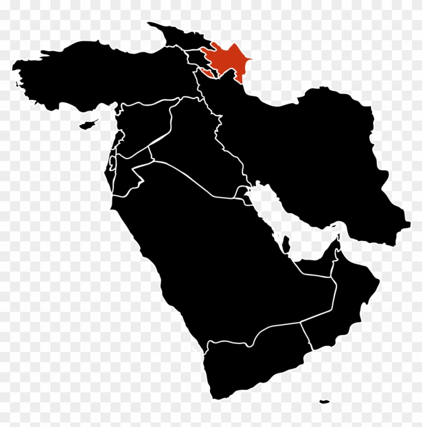 H1n1 Southwest Asia Map - 2014 Gulf Cup Of Nations Clipart