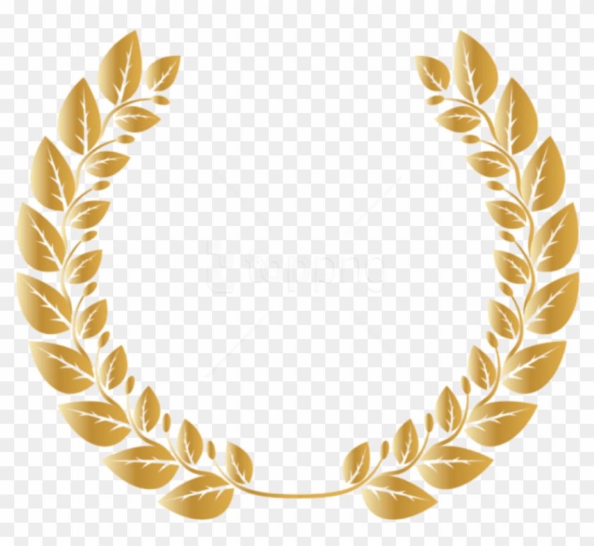 Free Png Download Decorative Wreath Clipart Png Photo - Hojas De Laurel Para Escudo Transparent Png