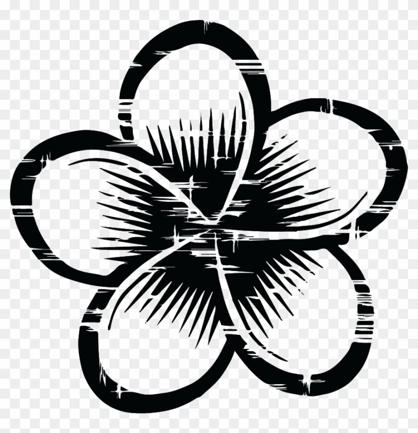 Corporate Icon Jpg File Franjipani - Illustration Clipart