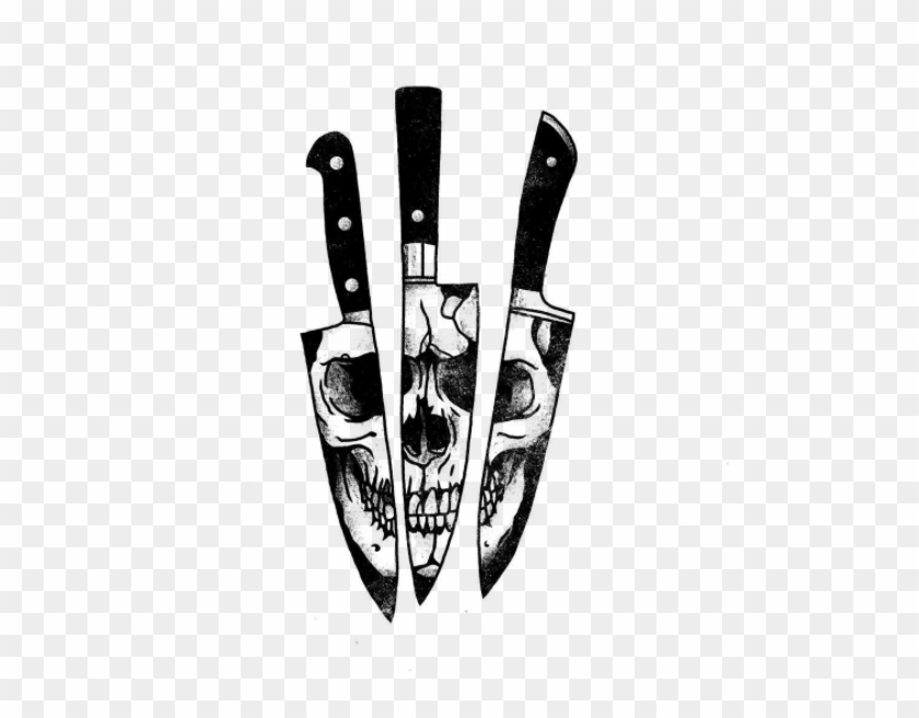 Clip Art Library Stock Hatchet Drawing Neck Tattoo - Tapestry Knife - Png Download