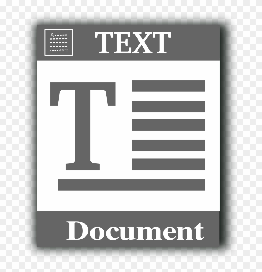Free Icons Png - Text File Clipart Transparent Png