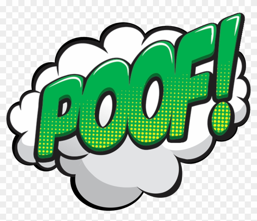Poof Sticker Clipart
