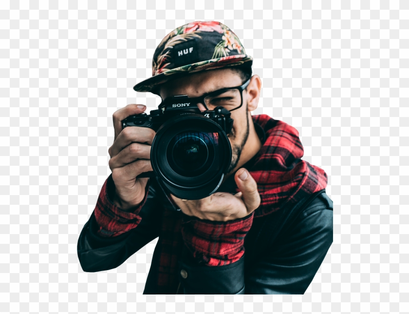 Guy, Camera, Click, Picture, Man, Young, Looking - Camera Wallpaper Sony Photography Clipart #1934021