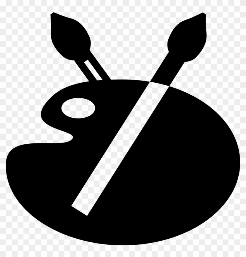 Art Icon Png - Art Icon Png Black Clipart