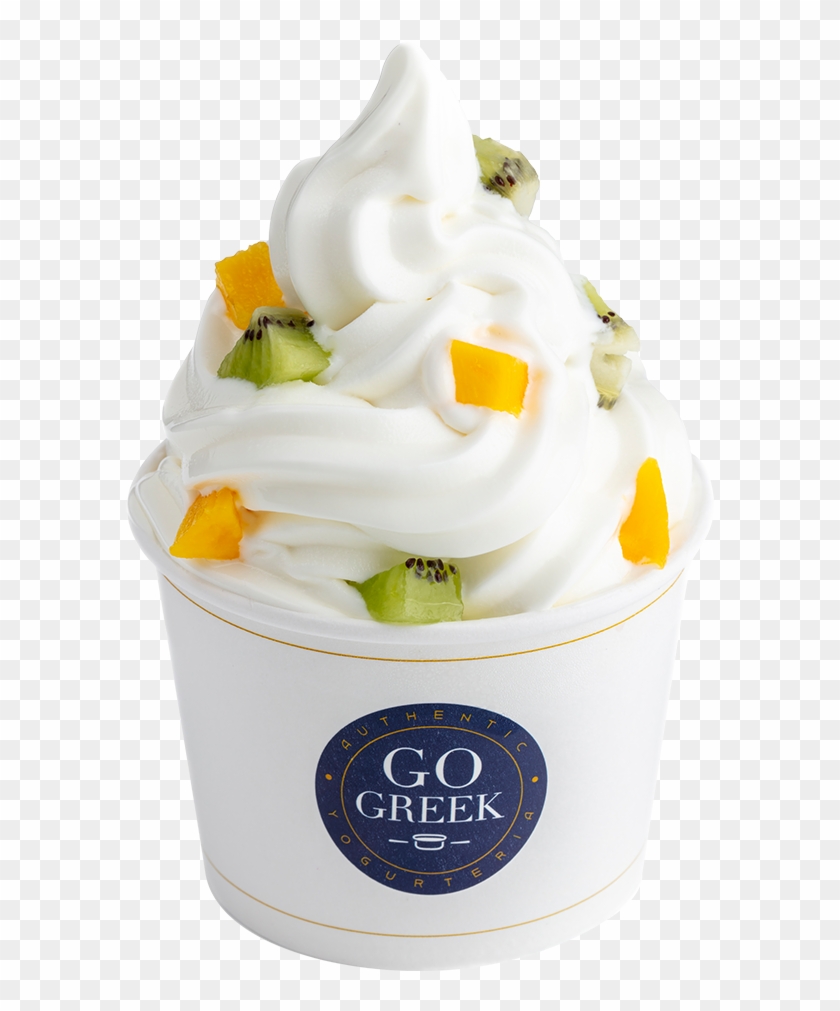 Fro Yo Mango Kiwi - Soft Serve Ice Creams Clipart