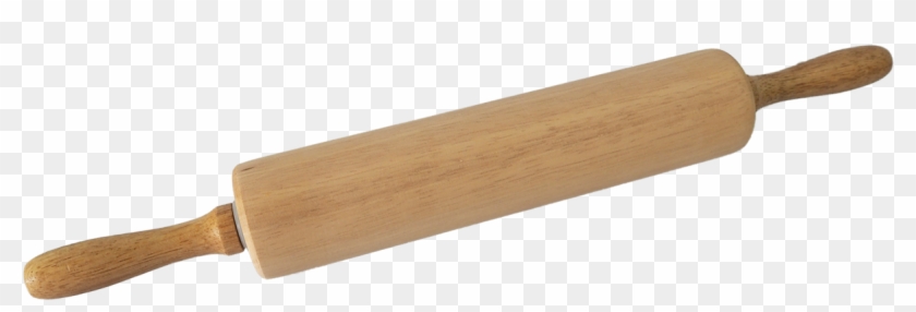 Wooden Rolling Pin - Paddle Clipart #1934579
