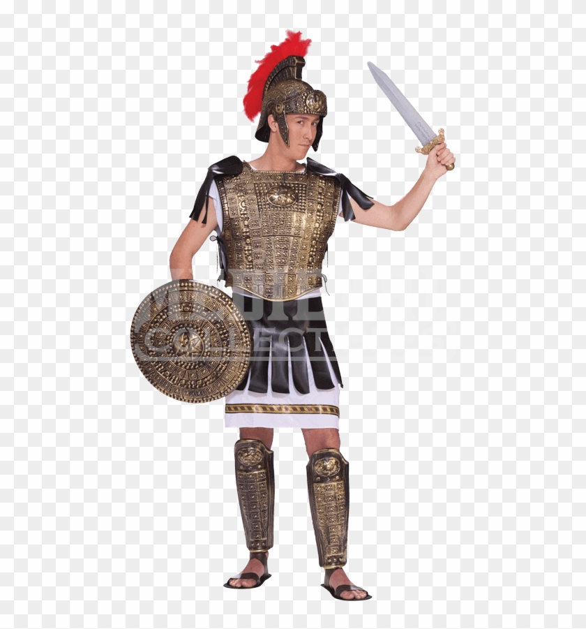 Roman Warrior Knight , Png Download - Roman Soldier Costume Clipart #1934876
