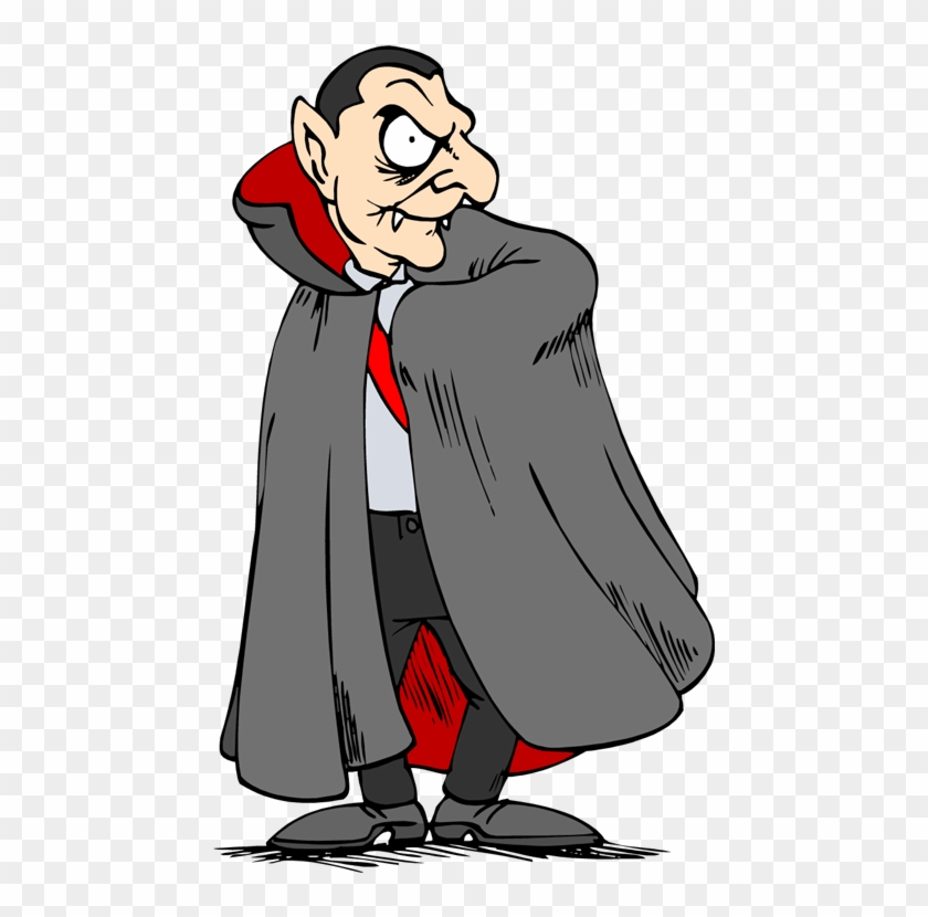 Comics And Fantasy - Dracula Cartoon Transparent Clipart