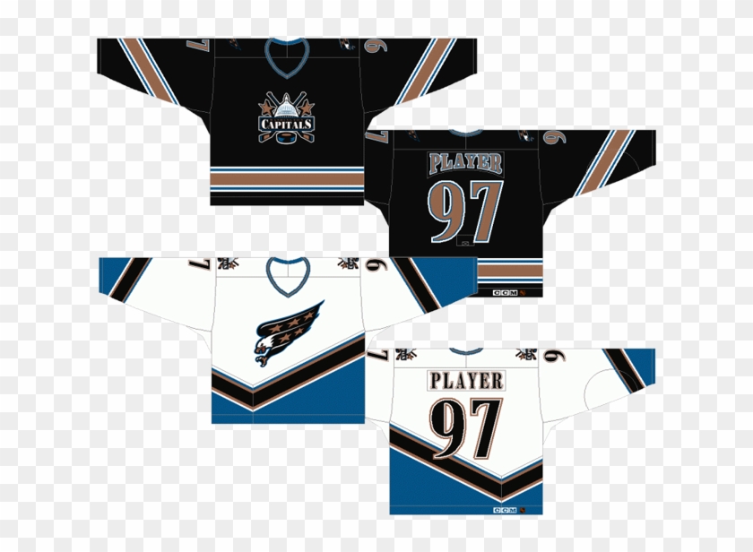 The Worst Jerseys The Capitals Ever Wore Are From An - Capitals Alternate Jersey 2019 Clipart