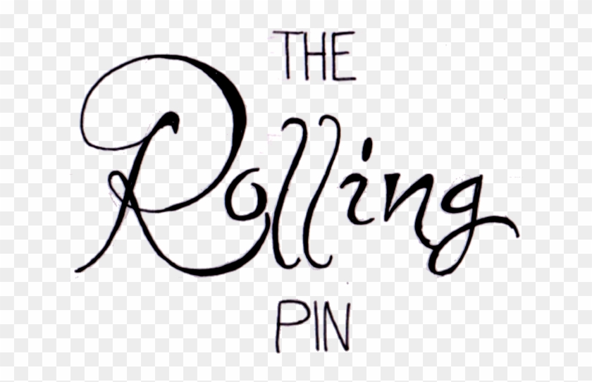 The Rolling Pin - Calligraphy Clipart #1935300