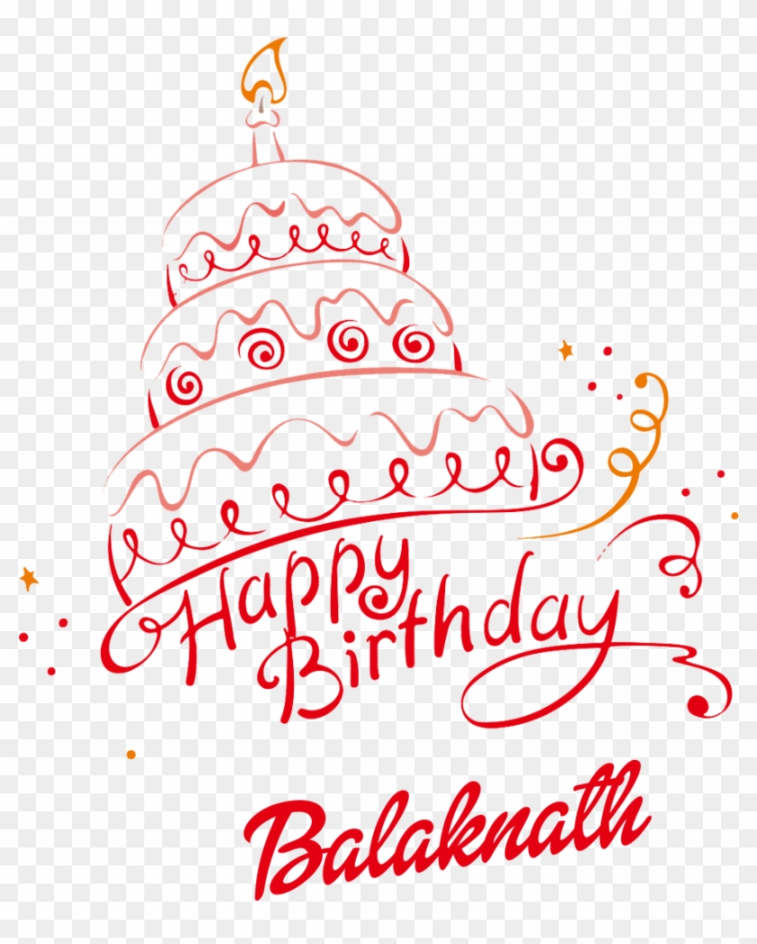 Balaknath Png Clipart - Happy Birthday Cake With Name Kumar Transparent Png #1935340