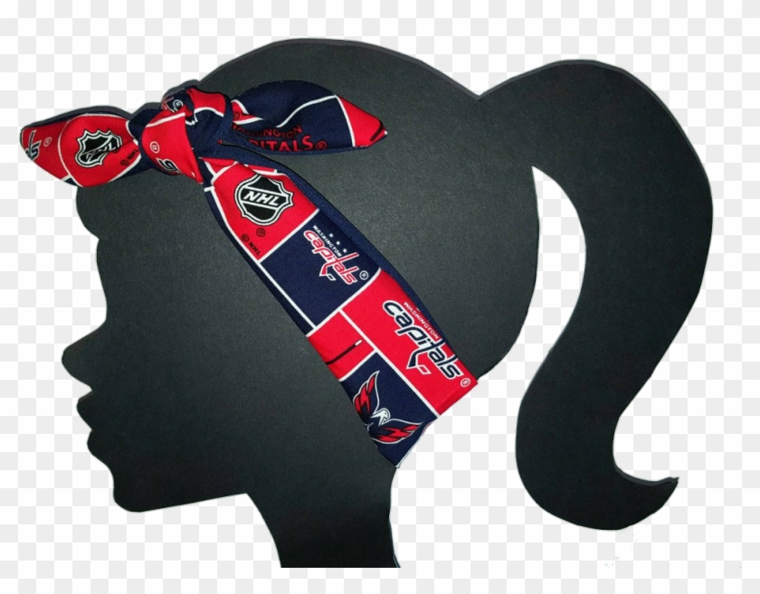 Washington Capitals Headband With Nhl Capitals Team - Washington Capitals Clipart #1935694