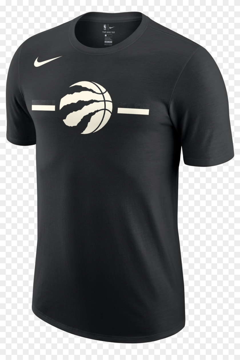 Nike Nba Toronto Raptors Logo Dry Tee - Active Shirt Clipart #1935696