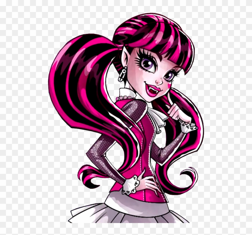 Okay, But I Wanna Know What Would Happen If These Four - Draculaura Personajes Monster High Clipart #1936099